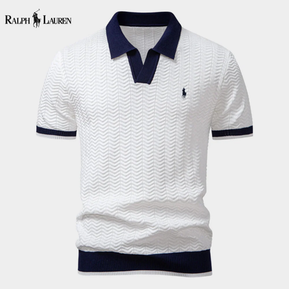Ꮢаlрh Ⅼаurеn™ Prestige Kontrast-Polo