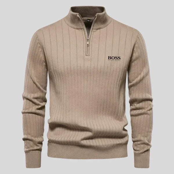 Men's Zip Sweater - Premium Comfort & Style