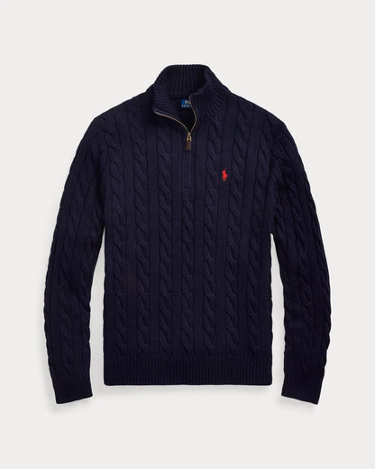 RL POLO - Ribbed Knit Cotton Sweater