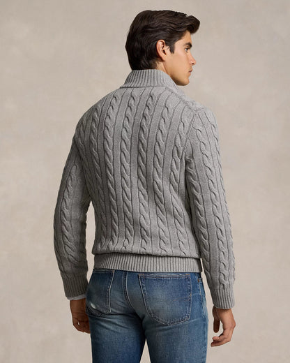 RL POLO - Ribbed Knit Cotton Sweater