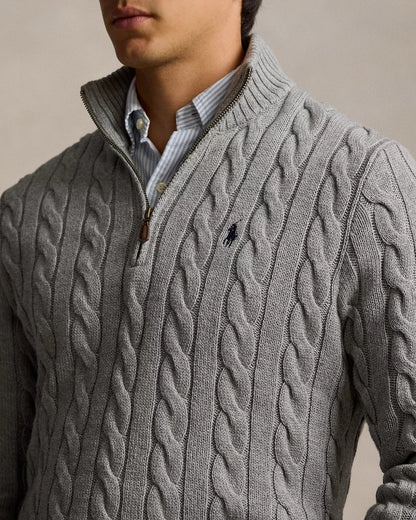 RL POLO - Ribbed Knit Cotton Sweater