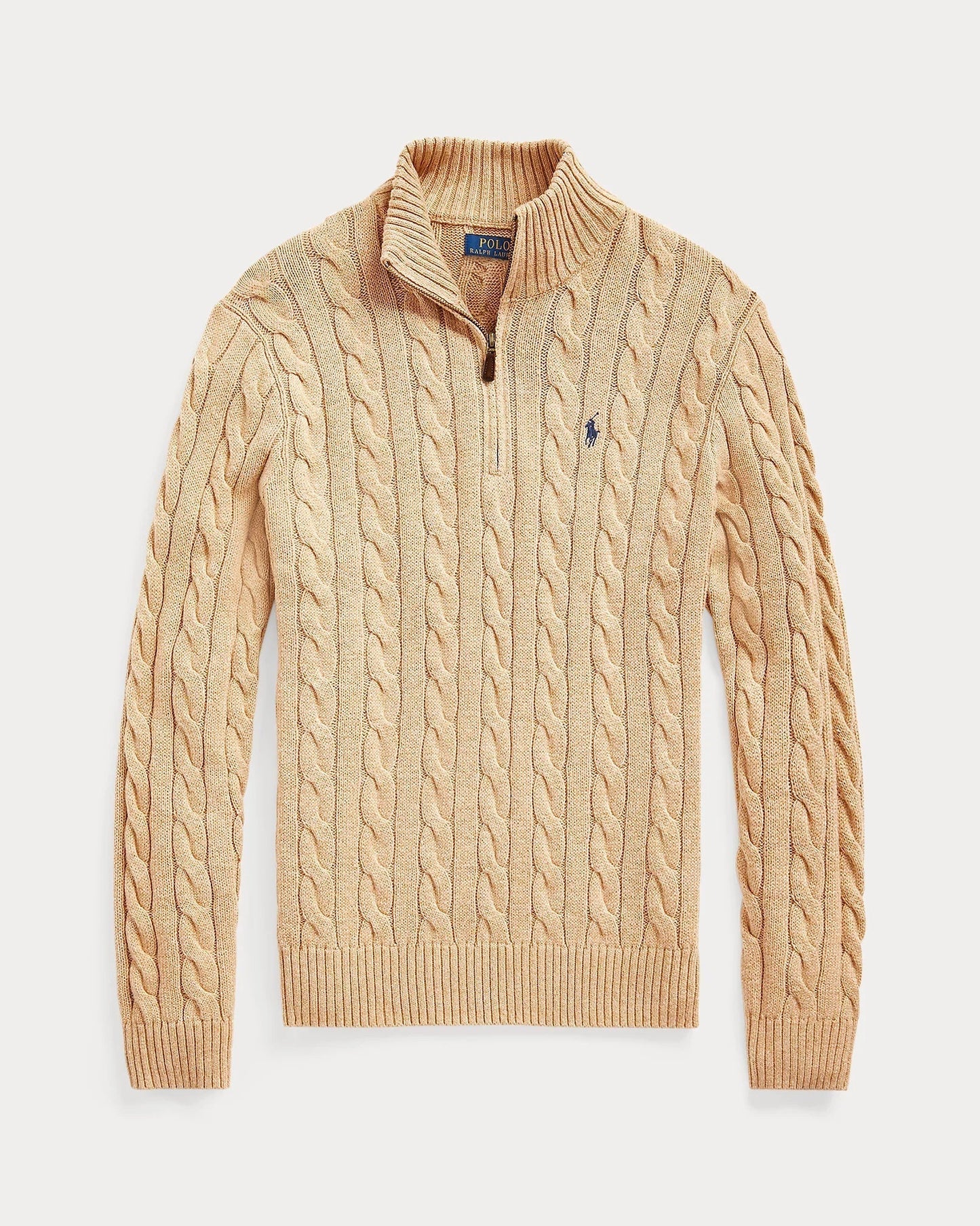 RL POLO - Ribbed Knit Cotton Sweater