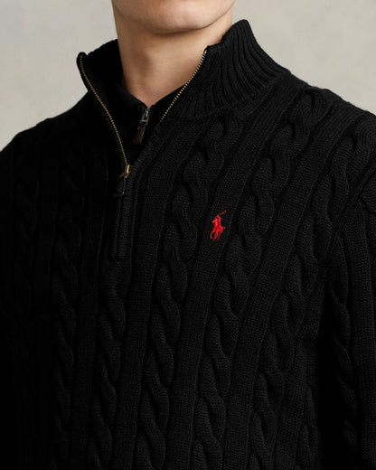 RL POLO - Ribbed Knit Cotton Sweater